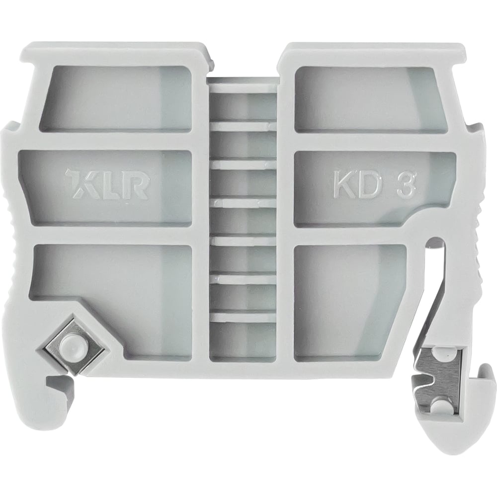 Изображение товара Концевой стопор KLR /KD 3-V0 для DIN-рейки типа-G и типа-омега