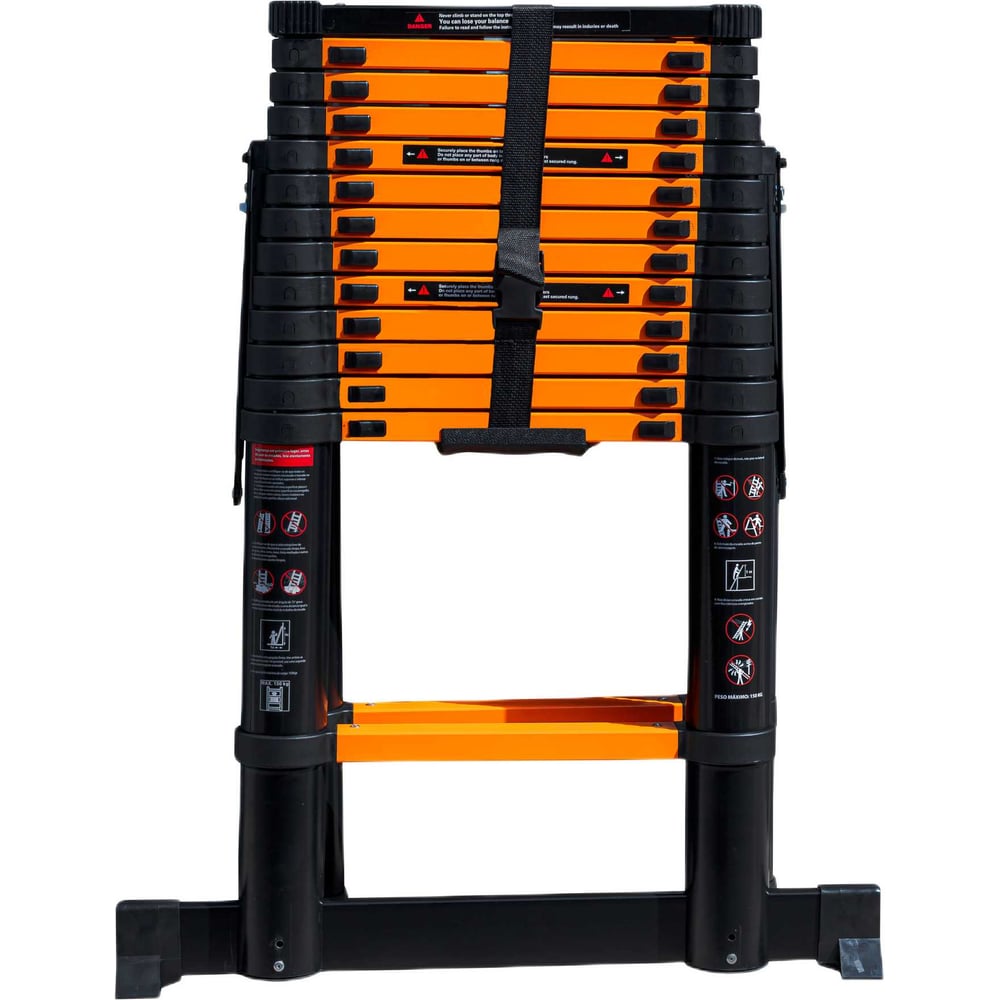 Изображение товара Алюминиевая телескопическая стремянка ISMA-UP410-2 4.1м для профессионалов и дома