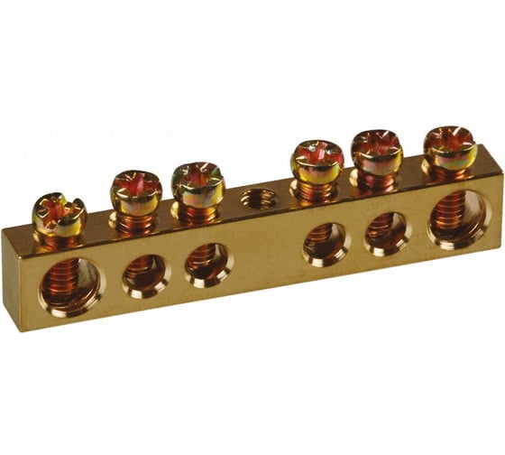 Изображение товара Шина нулевая ОНЛАЙТ 90 714 OBB-69-6-1 90714