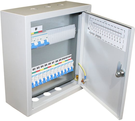 Изображение товара Щиток осветительный навесной Электротехник ОЩВ-12 УХЛ4, 100/25А, IP31 ET543095