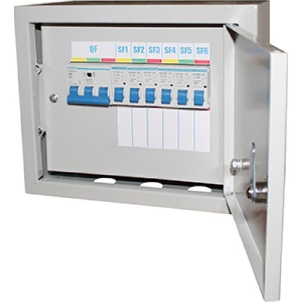 Изображение товара Щиток осветительный навесной Электротехник ОЩВ-12 УХЛ4 IP54 для безопасного электроснабжения