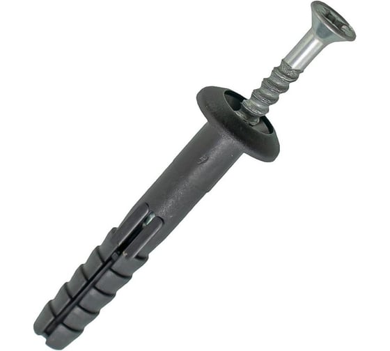 Изображение товара Дюбель с шурупом ГРИБ BlackWeld 6х80, 100 145203