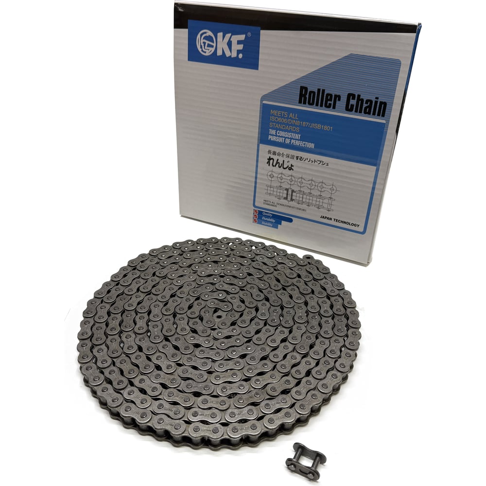 Изображение товара Цепь CHOHO 10B-1 для промышленного оборудования 5,017м шаг 15.875мм без покрытия