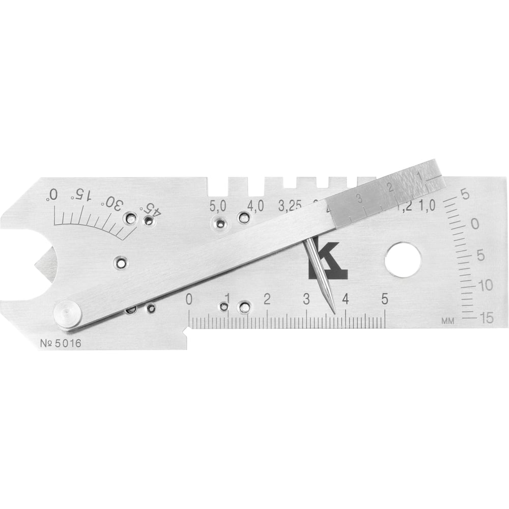 Изображение товара Шаблон сварщика КАЛИБРОН УШС-4 - точный инструментарий для сварочных работ