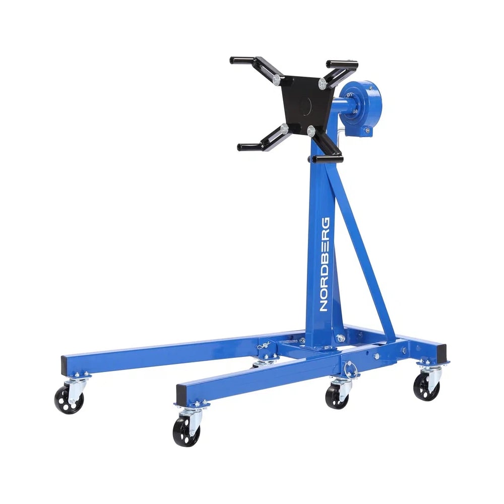 Изображение товара NORDBERG Стенд для ремонта двигателя с редуктором складной 500 кг N30091R