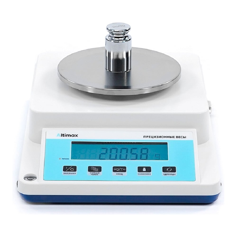 Весы Altimax BP-2-3100 с поверкой прецизионные лабораторные, внешняя калибровка, d=10 мг, Max=3100 г BP010208