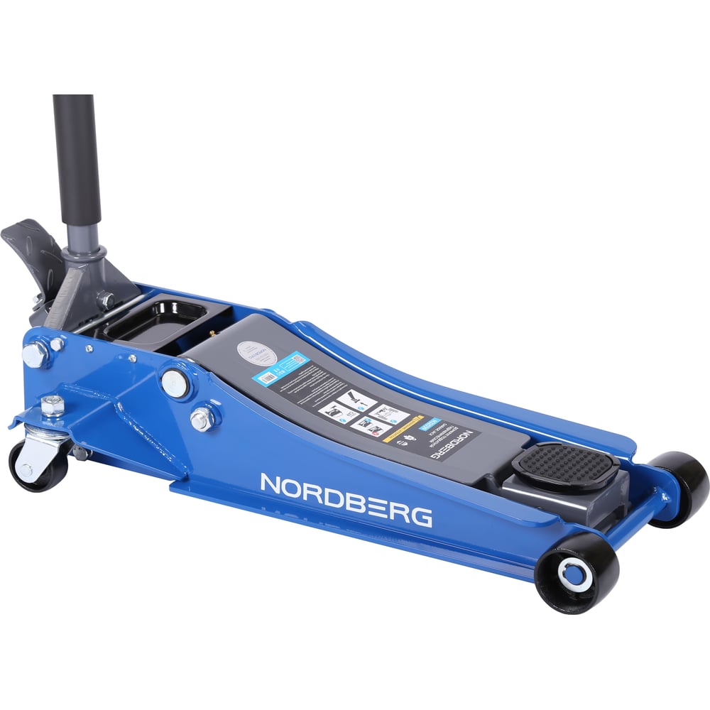 Изображение товара Подкатной домкрат NORDBERG 4 т N32039 гидравлический профессиональный