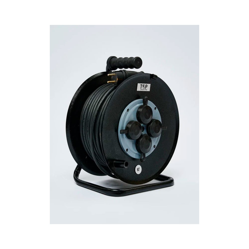 Изображение товара Удлинитель силовой ТОРЭЛЕКТРО КГ 3500 Вт 30м IP44 металлическая катушка