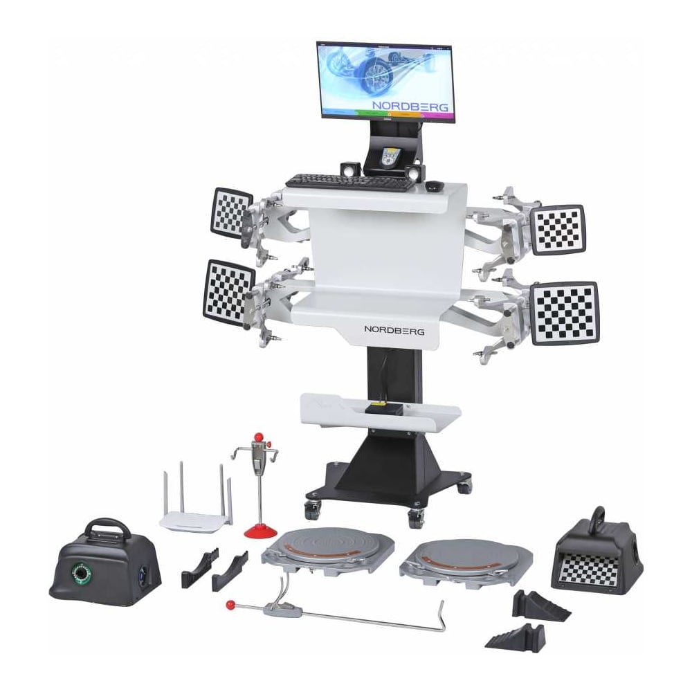 Изображение товара Стенд сход-развал NORDBERG 3D C803 для автосервисов