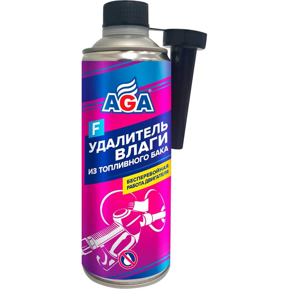 Изображение товара Удалитель влаги из топливного бака AGA AGA805F 0.335 л для бензина и дизельного топлива