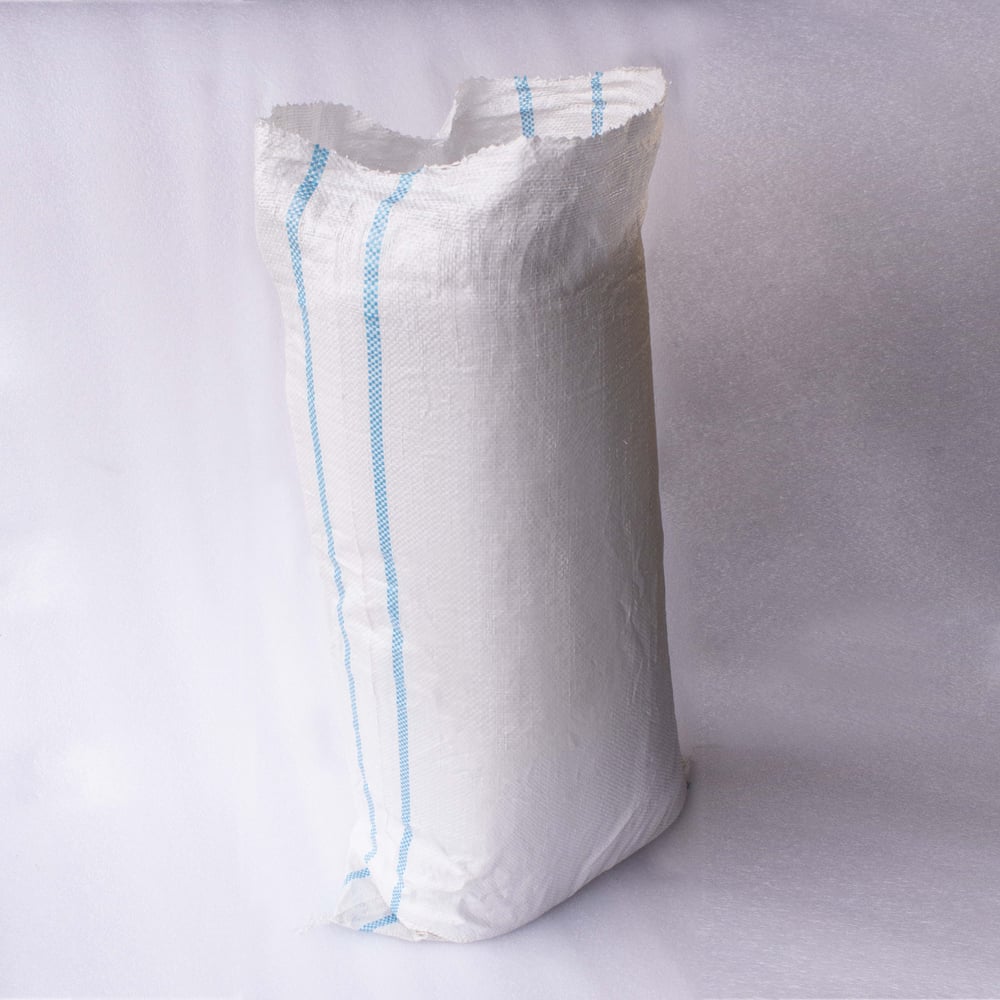 Изображение товара Мешки полипропиленовые AV 55х105см, 60 гр, белые с синей полосой (В)//500 WPP55-105-60-2BL/500