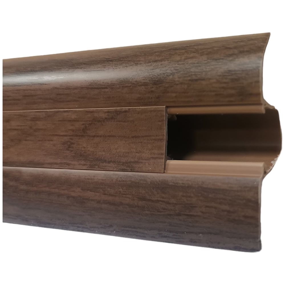 Изображение товара Плинтус пластиковый Гранд Пак 52мм вишня 2.2м