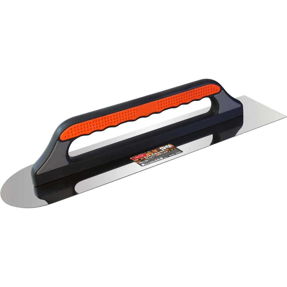 Изображение товара Гладилка DECOR 3K 480х130 мм нержавеющая сталь профессиональная для декоративной штукатурки