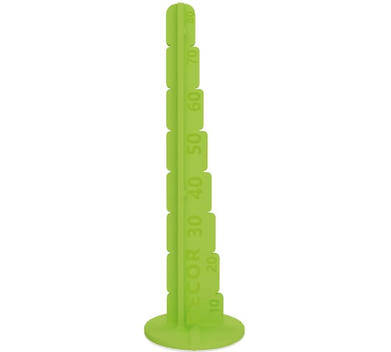 Изображение товара Маяк для наливного пола DECOR h-80мм, 20 шт/пакет 300-020 11614318