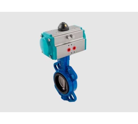 Изображение товара Затвор дисковый NEWKEY межфланцевый чугунный, DN150 (6), с односторонним пневмоприводом AT105S NK-DZi150*AT105S