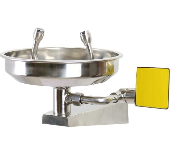 Изображение товара Аварийный фонтан для промывки лица и глаз Smart Safety для монтажа на стену, модель SSM 300