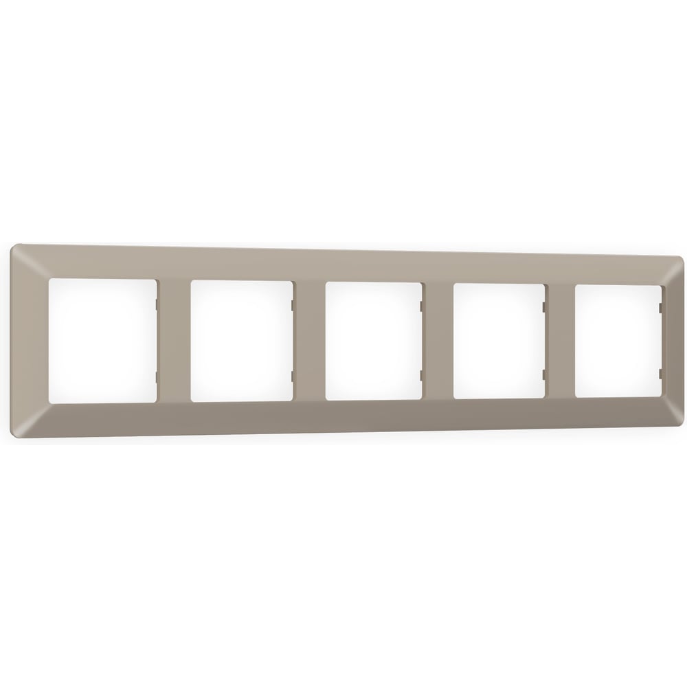 Изображение товара Рамка Ambrella VOLT на 5 постов ALFA Line AF110365 для кабель-каналов