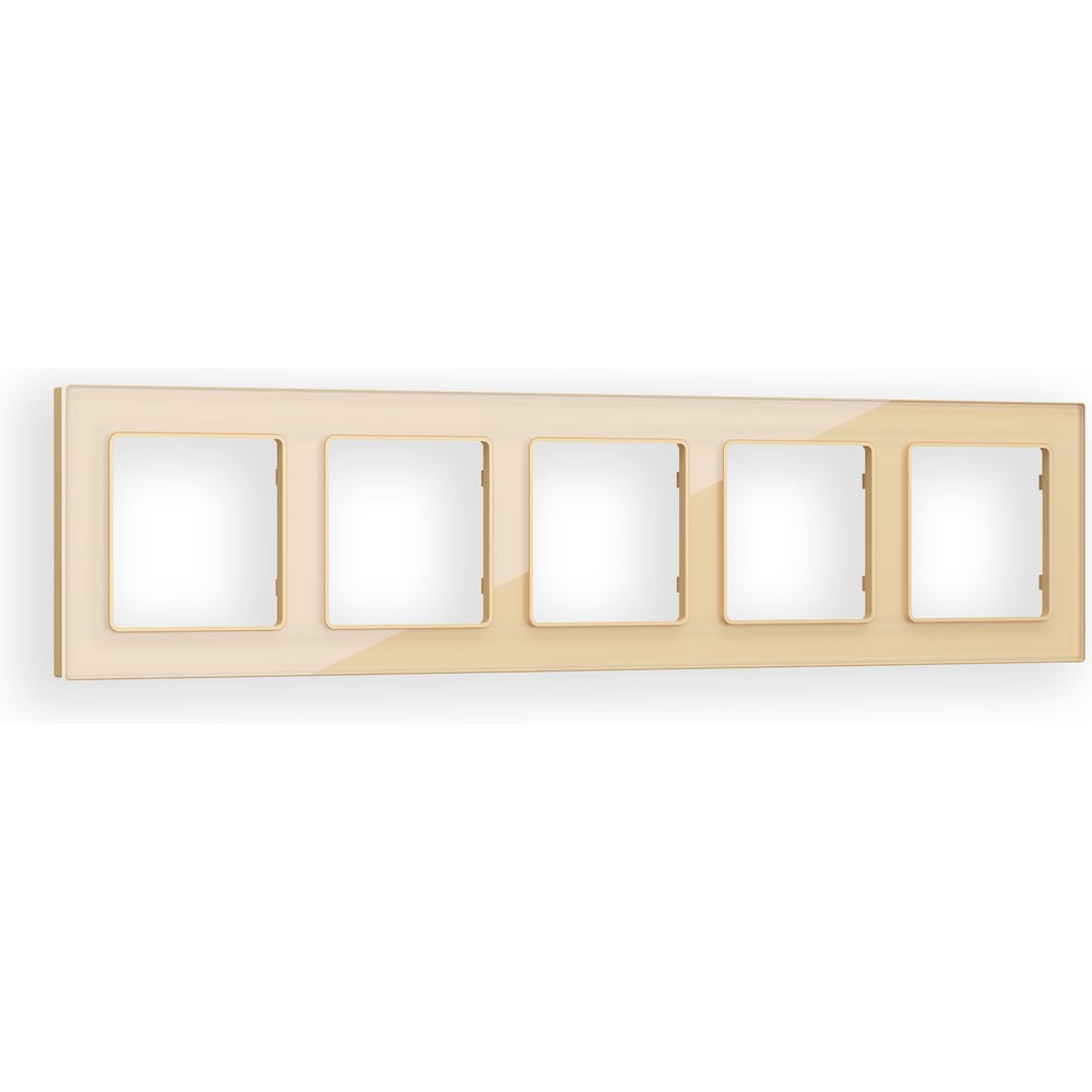 Изображение товара Рамка Ambrella VOLT на 5 постов Alfa Platos AF330605 для кабельных систем