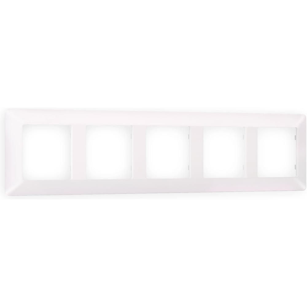 Изображение товара Рамка Ambrella VOLT на 5 постов ALFA Line AF110205 для электромонтажа