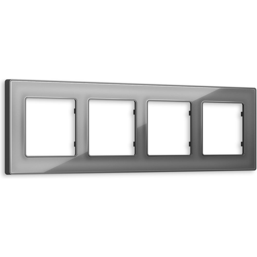 Изображение товара Рамка Ambrella VOLT на 4 поста ALFA Arctic AF580654 для кабельных каналов