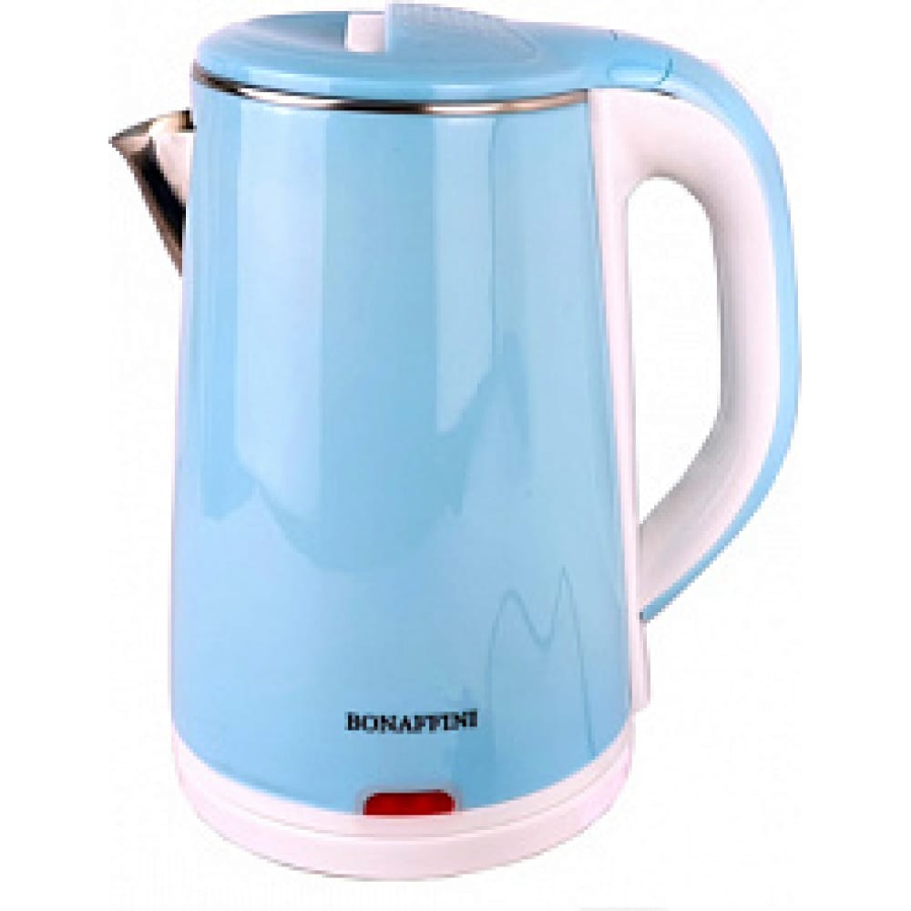 Электрический чайник BONAFFINI, цвет белый/бирюзовый Чай1465 ELK-0002 - фото 1