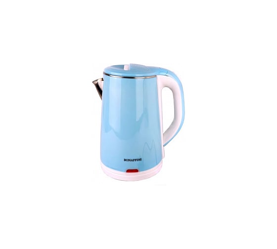 Изображение товара Электрический чайник BONAFFINI ELK-0002 1.8 л, 1500 Вт, дисковый, бирюзовый Чай1465