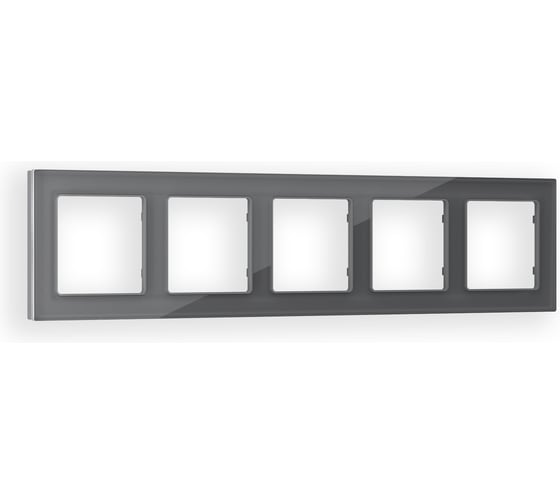 Изображение товара Рамка Ambrella VOLT на 5 постов ALFA Platos AF330655