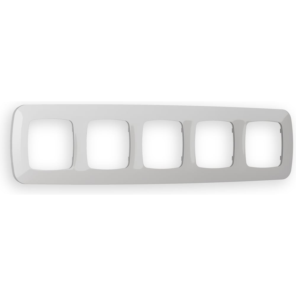 Изображение товара Рамка Ambrella VOLT на 5 постов серия OMEGA для кабельных систем