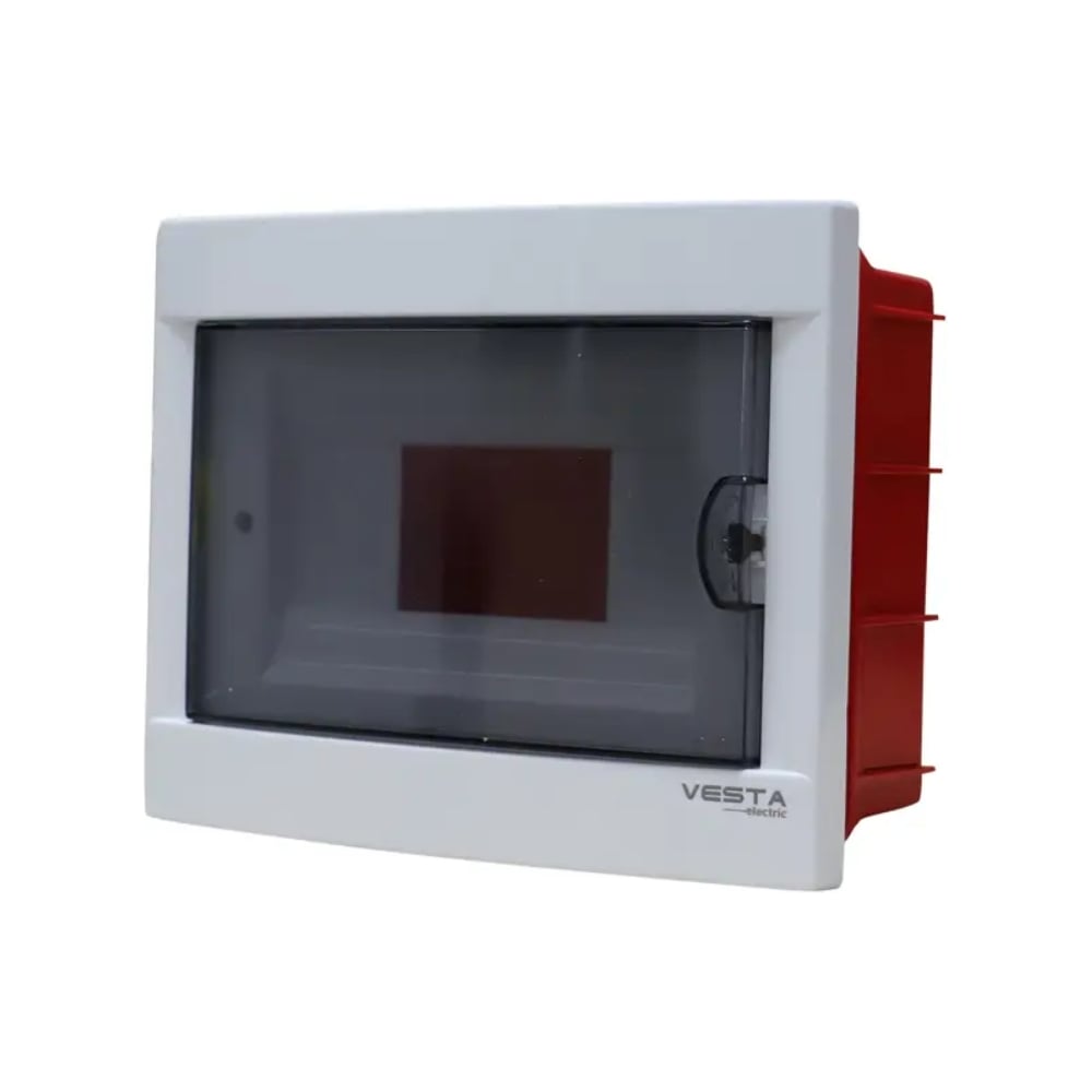 Изображение товара Распределительный пластиковый щит встраиваемый Vesta Electric 8 модулей