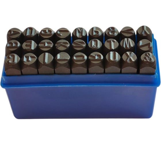 Изображение товара Клейма ударные BROCA буквенные латиница 10 мм BR-3184