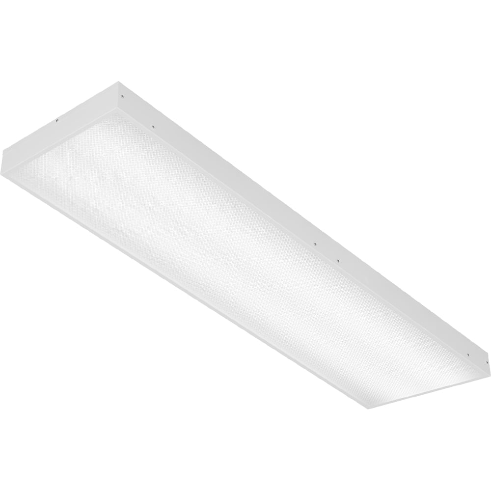 Изображение товара Светильник ОФИС LEDeffect (СПО/ДПО 1200х300) 33Вт 3500лм CRI80 IP20 КСС Д 4000К, накладной, текстурированный рассеиватель, Административно-офисное освещение LE-СПО-03-040-0194-20Д+LE0274