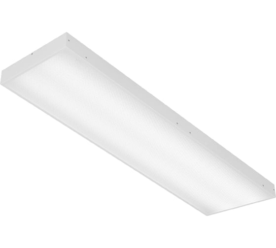 Изображение товара Светильник ОФИС LEDeffect (СПО/ДПО 1200х300) 33Вт 3500лм CRI80 IP20 КСС Д 4000К, накладной, текстурированный рассеиватель, Административно-офисное освещение LE-СПО-03-040-0194-20Д+LE0274