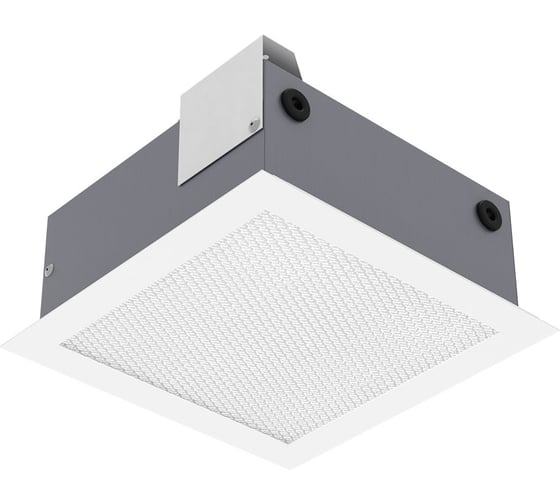 Изображение товара Светильник Грильято LEDeffect для установки в потолки из гипсокартона 30Вт 1700лм CRI80 IP20 КСС Д 4000К, рассеиватель опаловый, встраиваемый, Административно-офисное освещение LE-СВО-04-033-0060-20Д+LE0629