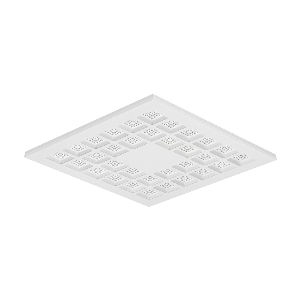 Изображение товара Встраиваемый светильник LED Effect 33W 4300 лм IP23 для офисов и интерьера