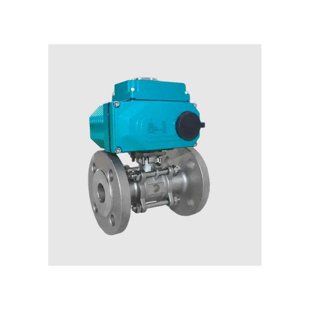 Изображение товара Кран шаровой фланцевый NEWKEY DN65 с электроприводом 24V AISI304 PN16