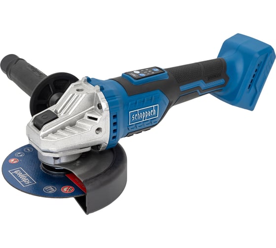 Изображение товара Аккумуляторная угловая шлифмашина BC-AG125-X Scheppach без АКБ и ЗУ 5909235900