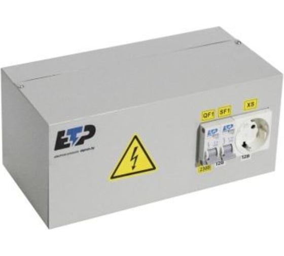Изображение товара Ящик с понижающим трансформатором ЕТР ЯТП 0,25кВА 220/12В IP31 800731