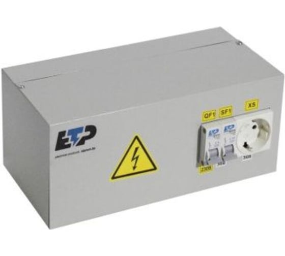 Изображение товара Ящик с понижающим трансформатором ЕТР ЯТП 0,25кВА 220/36В IP31 800931