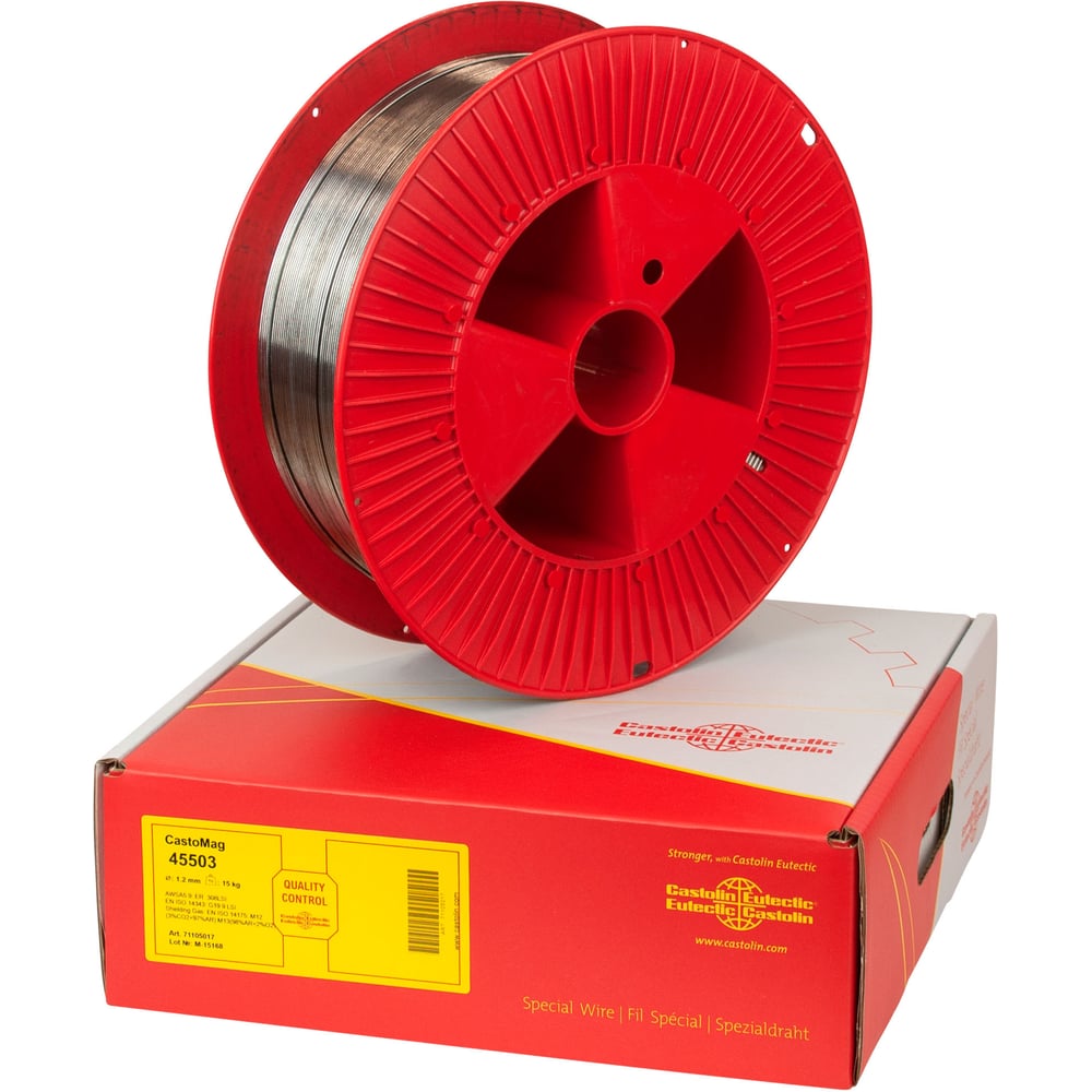 Изображение товара Сварочная проволока CASTOLIN CastoMag 45503 S ER308LSi 0.8мм 1кг