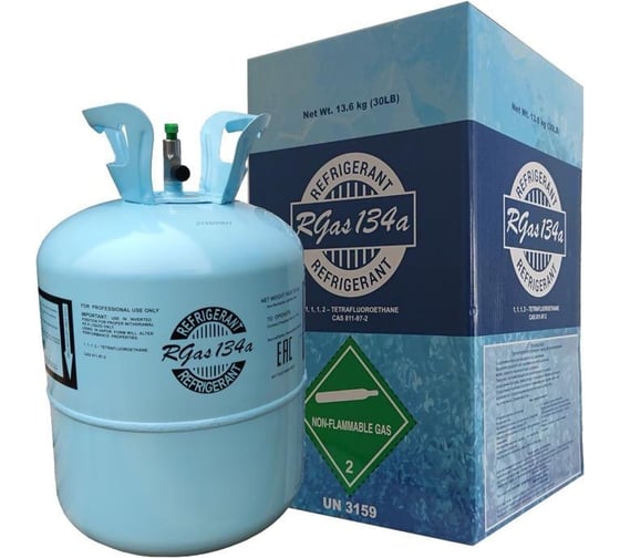 Изображение товара Фреон RGAS 134а (хл.134а) (13.6кг) 002520