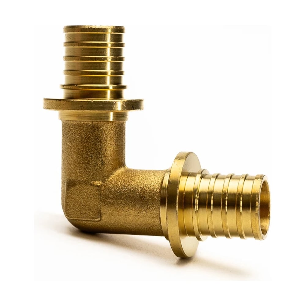 Изображение товара Аксиальный угольник RITABLE 90 латунь для водопровода 20-20 упак 2 шт