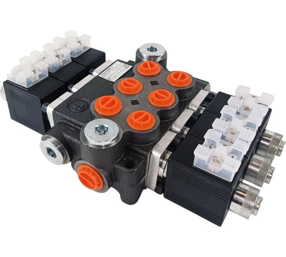 Изображение товара Гидрораспределитель АРКАИМ 3Z50 A ES3 12V, Badestnost, 40 л/мин, 3 секции 3Z50 A ES3 12V Badestnost