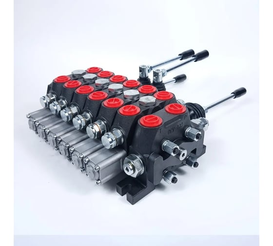 Изображение товара Гидрораспределитель АРКАИМ DCV1006 (A1A1)Ju+3 A1A1 (A1A1)Ju+3 T2, 100 л/мин, 6 секций без фиксаций DCV100/6 (100 l/min) Ju+3