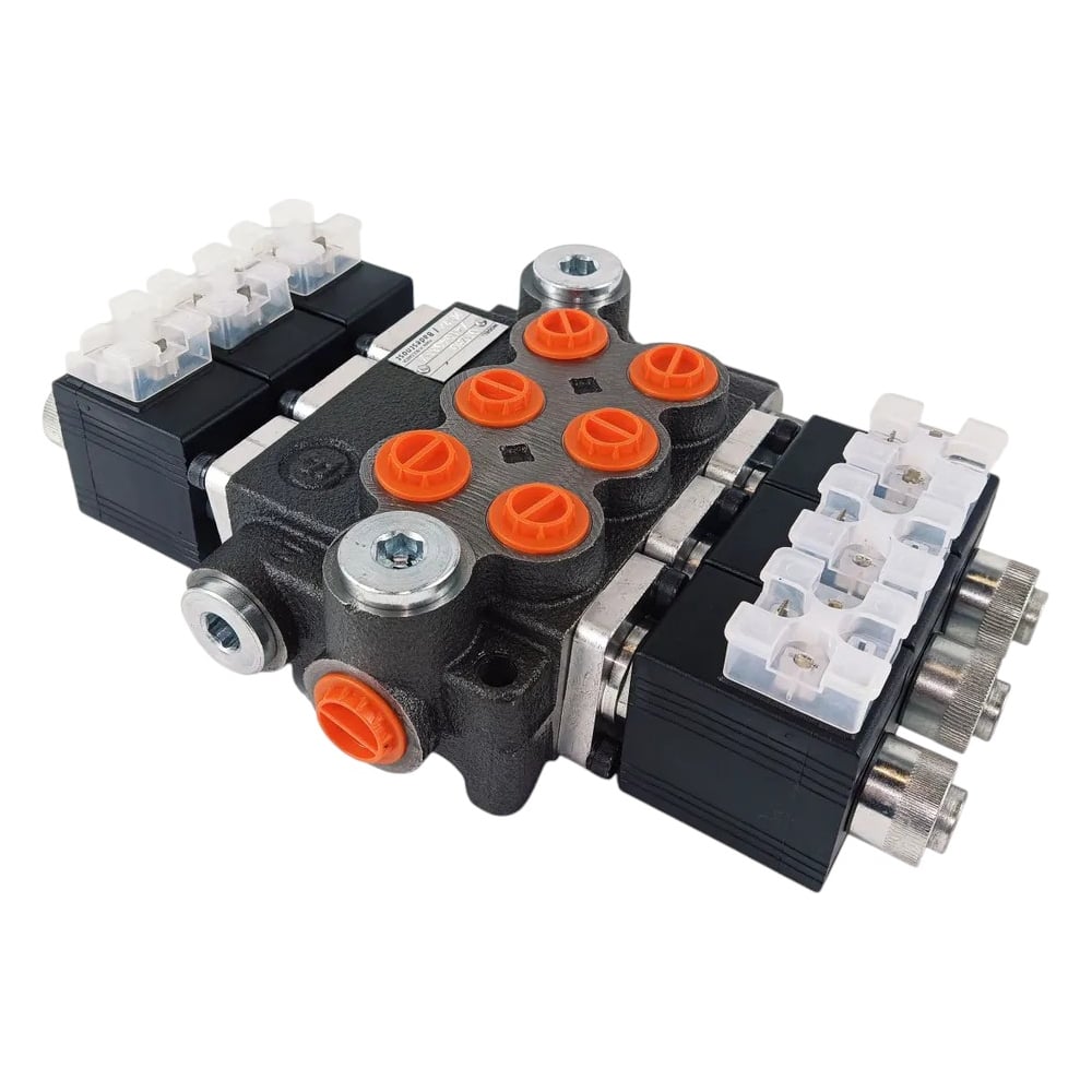 Изображение товара Гидрораспределитель АРКАИМ 3Z50 A ES3 24 V для гидравлики 40 л/мин 3 секции