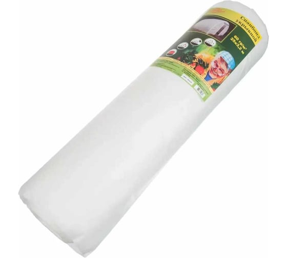 Изображение товара Спанбонд ООО КЗНМ 25х3.2м, 60 г/м СУФ белый 523116