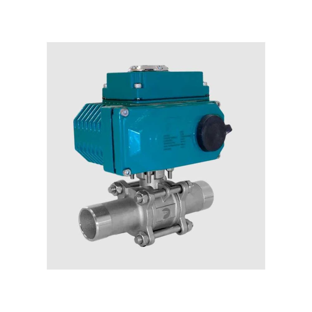 Изображение товара Кран шаровой приварной NEWKEY AISI304 DN40 с электроприводом AC 220V