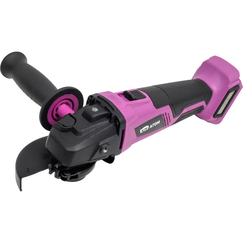 Изображение товара Угловая шлифмашина аккумуляторная КМ АТОМ 18В d125мм без аккумулятора и зарядного