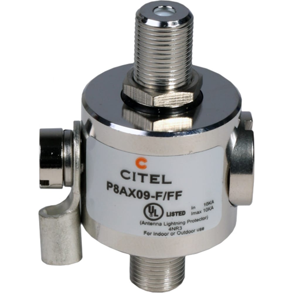 Устройство защиты от импульсных перенапряжений для коаксиальных линий Citel устройство защиты для защиты сетей ethernet citel