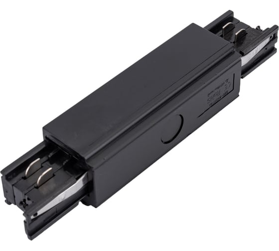 Изображение товара Прямой соединитель для шинопроводов Uniel трехфазный BLACK 1 POLYBAG UBX-A12 9745