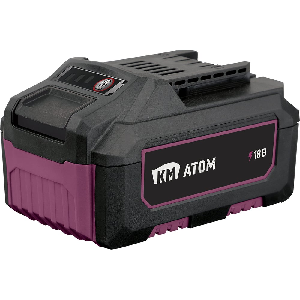 Изображение товара Аккумулятор КМ АТОМ BLI-18/4.1 18В 4Ач Li-Ion с индикатором заряда